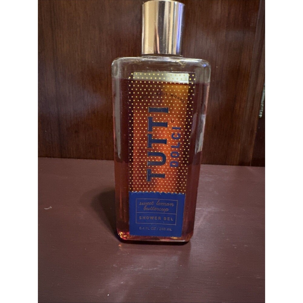 Bath & Body Works TUTTI DOLCI Shower Gel - 8.4 oz DISCONTINUED SWEET LEMON CUP